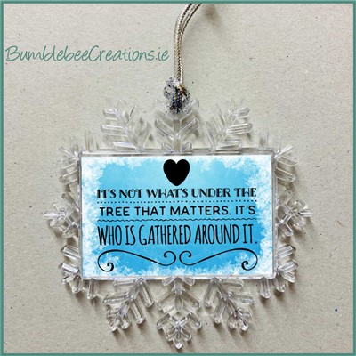 Snowflake Quote : Gathered